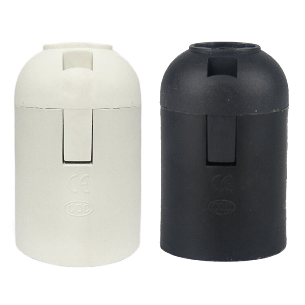 1 pièces E27 Alastic douille ampoule lampe support de lumière nouveauté petite vis lampe accessoires 2 couleurs disponibles
