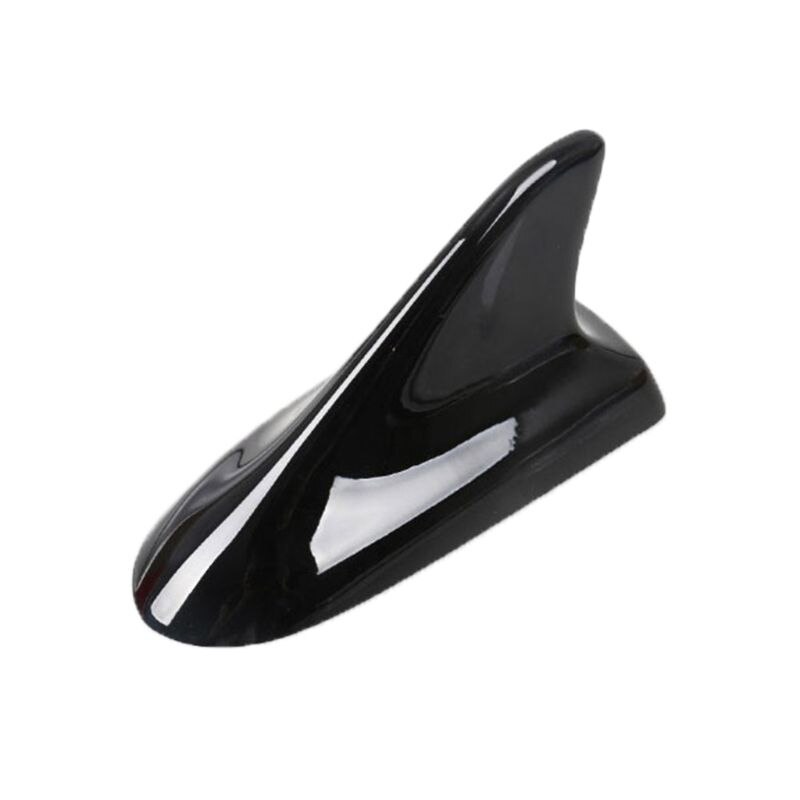 Hai Flosse Dekoration Antenne Auto Antenne Dach Zubehör Weiß verrotten Silber Schwarz Q9QD: BK