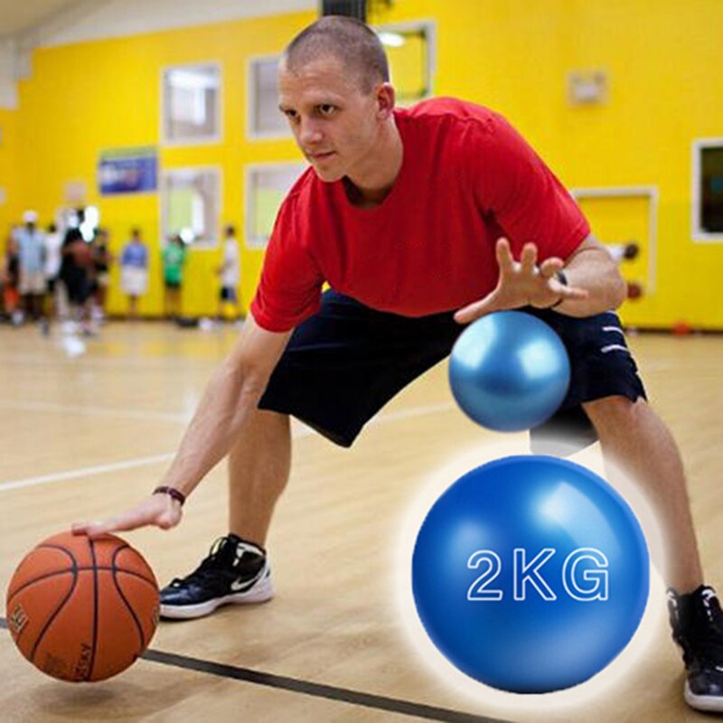 Basketball Dribble Training Heavy Ball Improve Strength Agility PVC Weight Ball Non Slip Grip Ball
