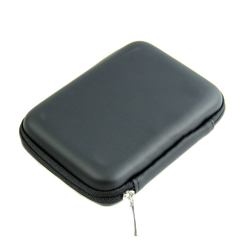 Mini Protector Case Cover Pouch for 2.5 Inch USB External HDD Hard Disk Drive: BK