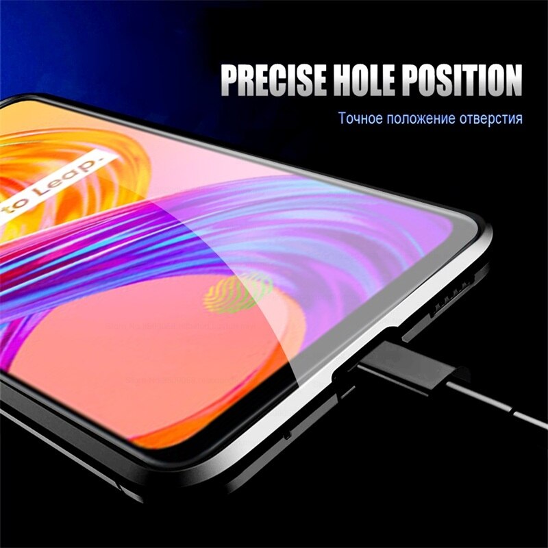 Pc Hard Armor Shockproof Bumper Coque Voor Realmi Realmy Relme Realme 8 Realme8 Pro Case Covers Magnetische Houder Beschermende Ring