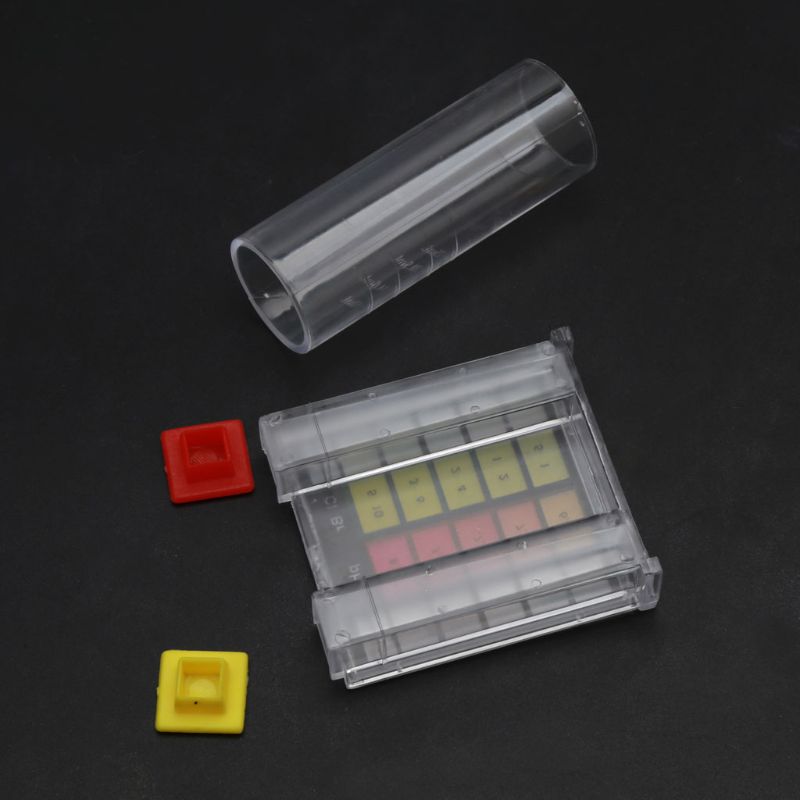 5-Way Test Kit Pool Swimming Pool for Chlorine Ph Bromine Alkalinit Acid Demand 53CB