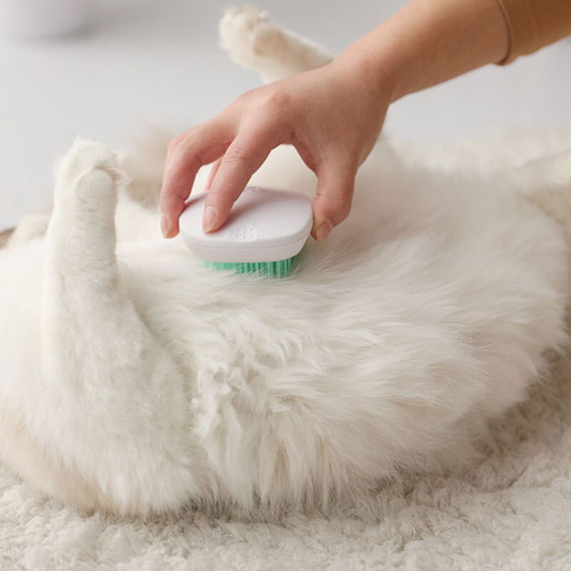 Cepillo de gato para eliminar y acicalar el pelo de gato para gatos de pelo largo y corto para desodorizantes de gatos LXY9