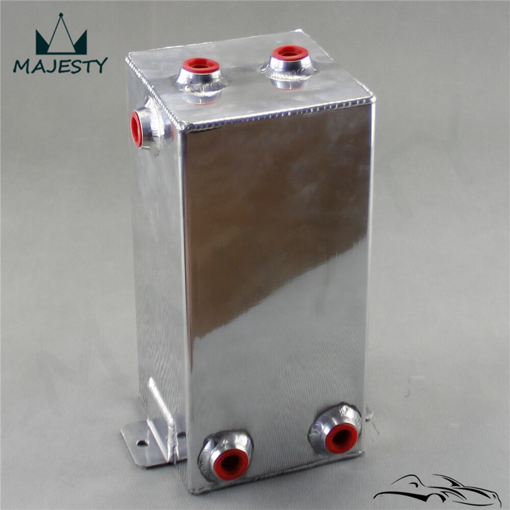 4L Aluminium Surge tank mirror polish Fuel TANK 4 L Universal Fuel Surge Tank 4 Litre
