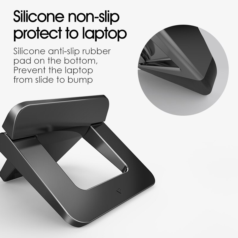 Laptop Stand for MacBook Pro - Universal Desktop Holder - Portable Cooling Pad for Notebook