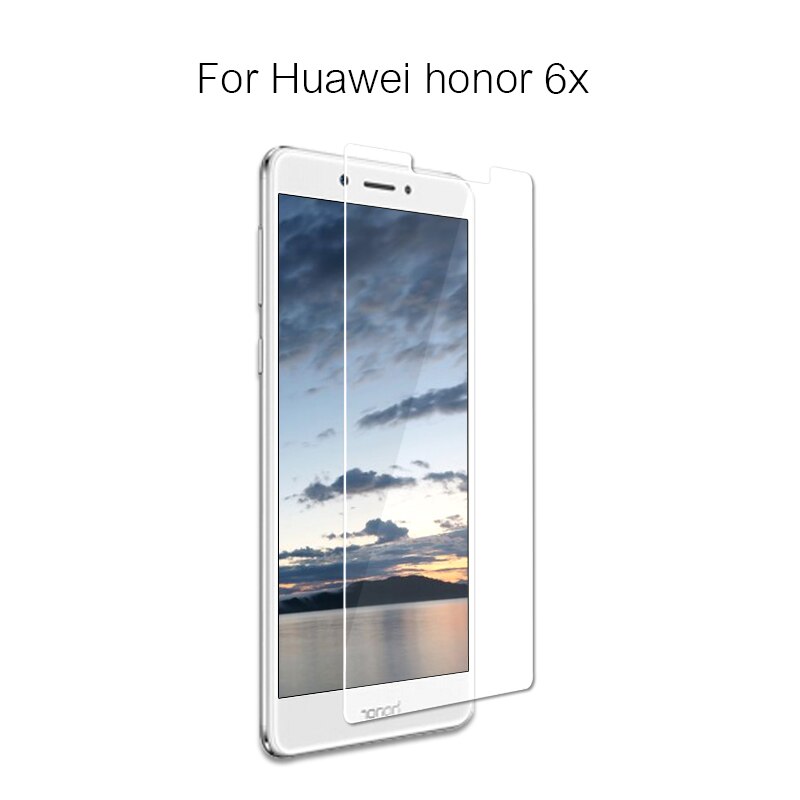 9H 2.5D Tempered Glass For huawei honor nova 3x 5x 6X 4a 7i g6 v8 y5 screen protector For huawei G610 G628 G730 glass Film: For honor 6x