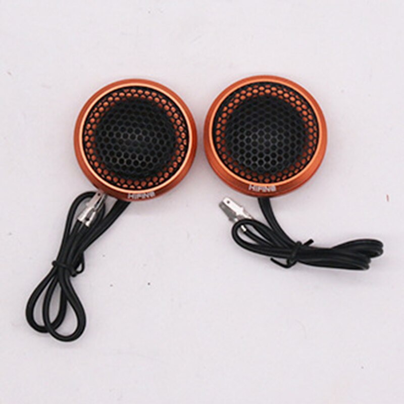 Car Speaker Dome Tweeter With Capacitor Great Sound Vehicle Auto Music