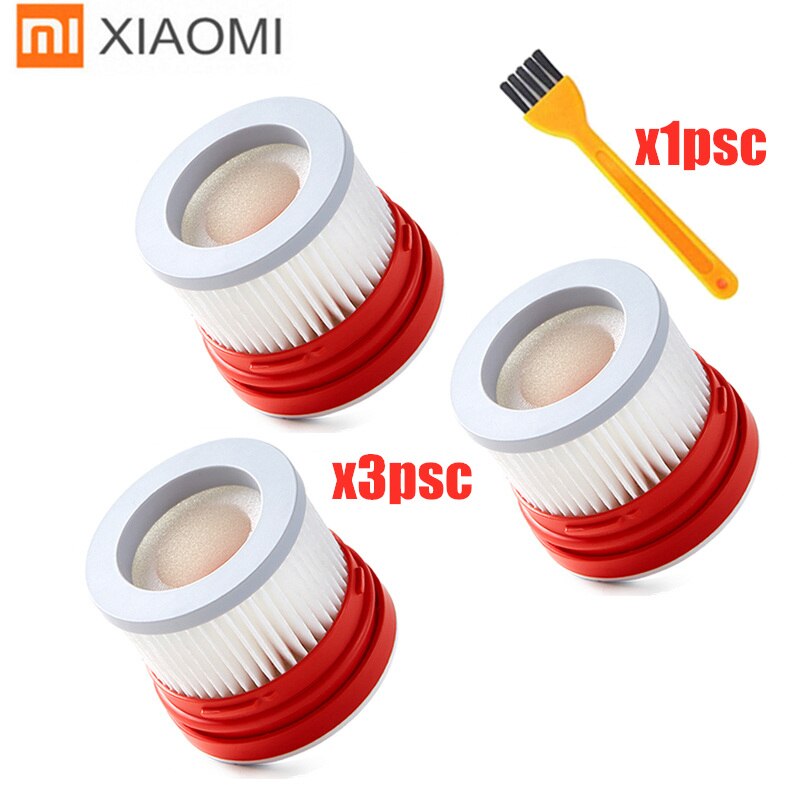 Reemplazo de filtro Hepa para Xiaomi Dreame V9 V9B V10, aspiradora inalámbrica de mano, accesorios de filtro de limpieza: 3pcs