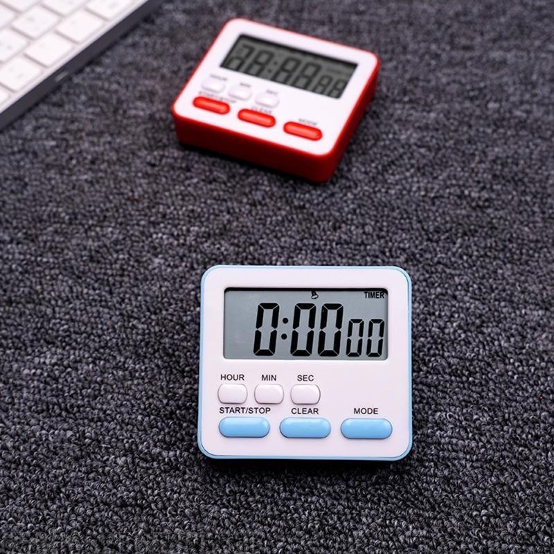 652F LCD Pantalla LCD Temporizador Temporizador Temporizador cocina digital Atanción 24 Horas Reloj Sleep For