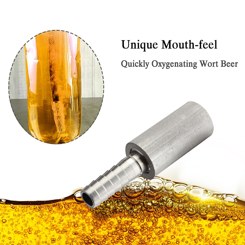 Diffusion Stone Oxygen Stone 2 Micron Stainless Steel Homebrew Beer Brewing Steel Beer Carbonation Aeration For Beer Wine Tools