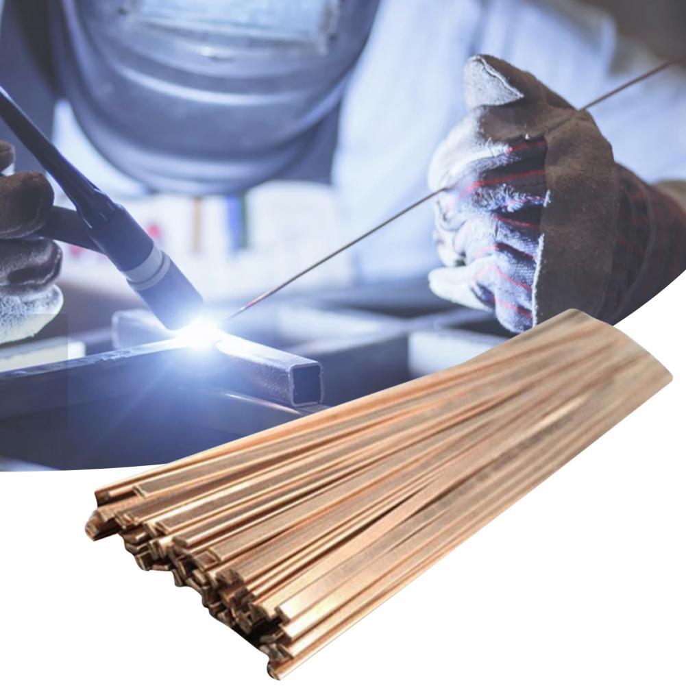 10Pcs 1.0/1.6/2.0/2.5/3.0mm Dedicated TIG Welding Rod Low Melting Point Welding Materials Refrigerator Welding Rod for Industry