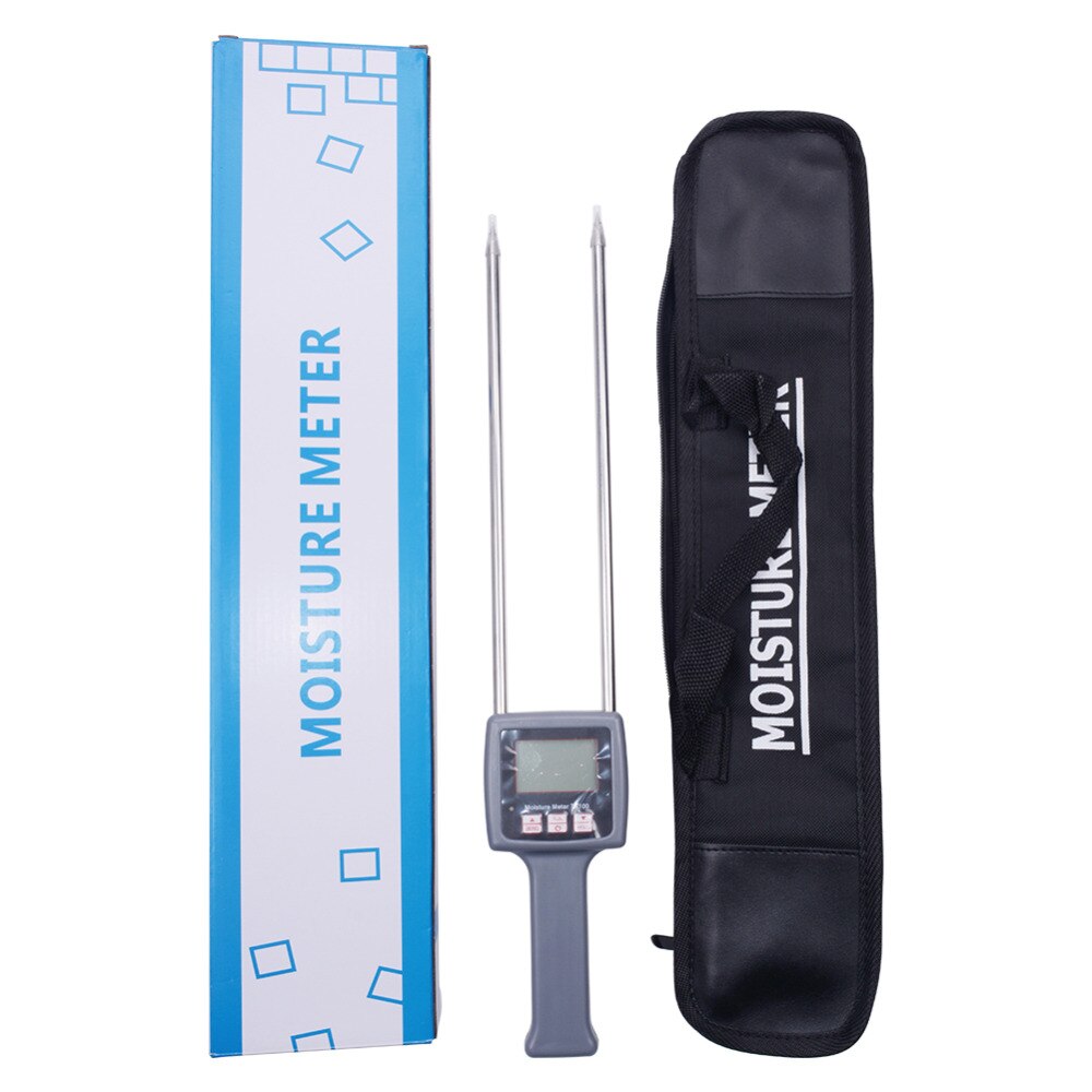 Digital Display TK100 Moisture Analyzer Moisture Meter Humidity Measurement Tool for Pasture Sawdust Rice Straw Coconut Palm