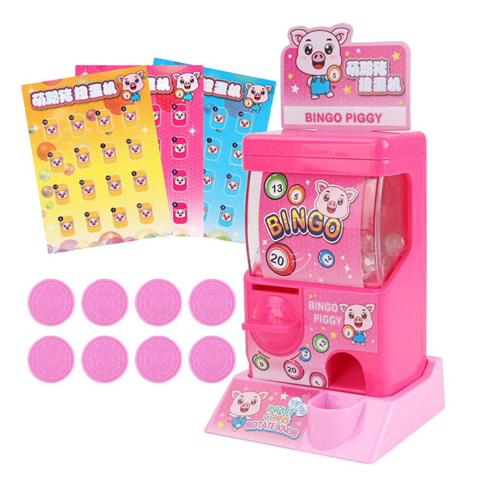 1 Set of Gashapon Machine Exquisite Funny Grabbing Catcher Machine Egg Twisting Toy Coin-operated Machine: Default Title