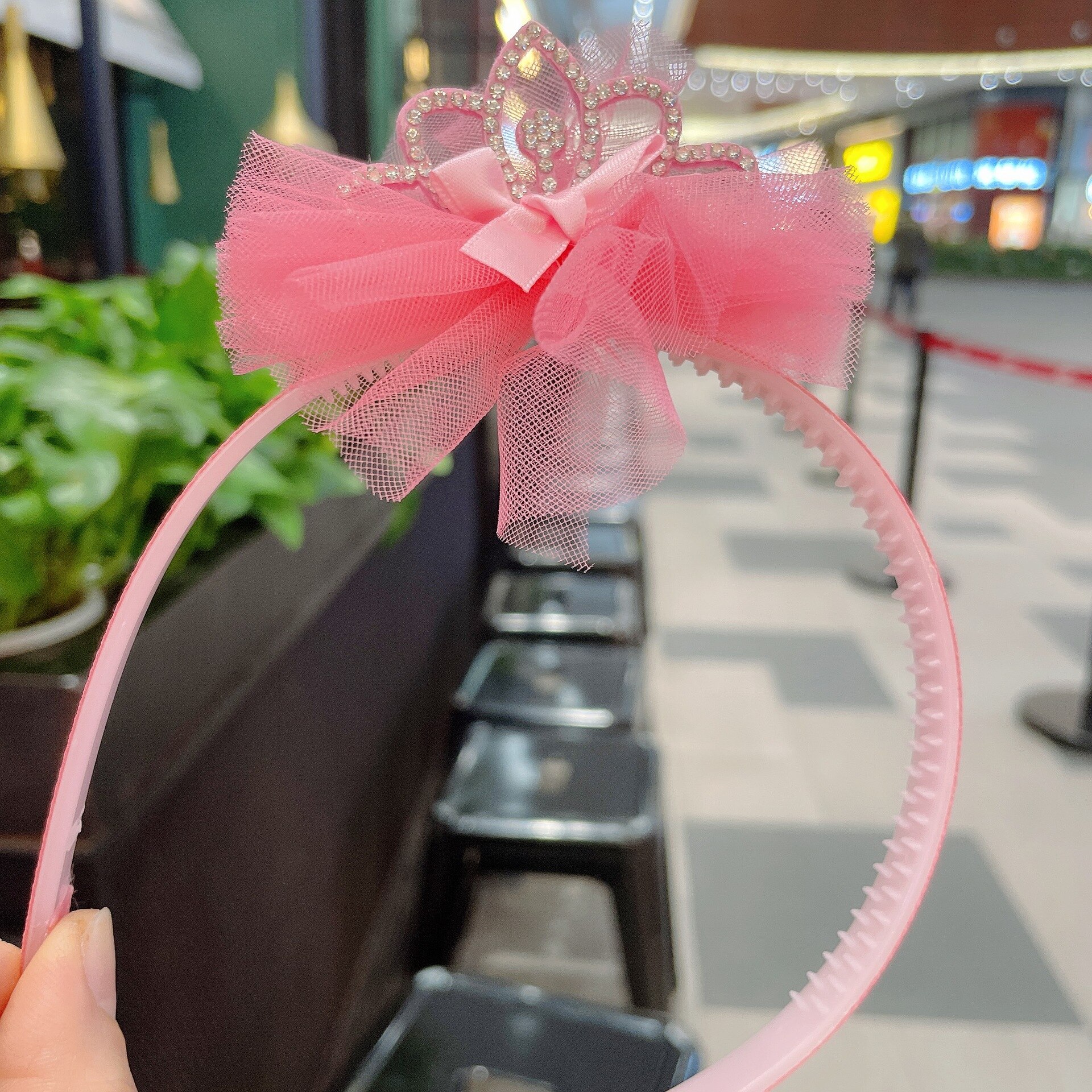Diadema de flores con corona de niños, accesorios de bebé niña, 1 unidad: Style1-4