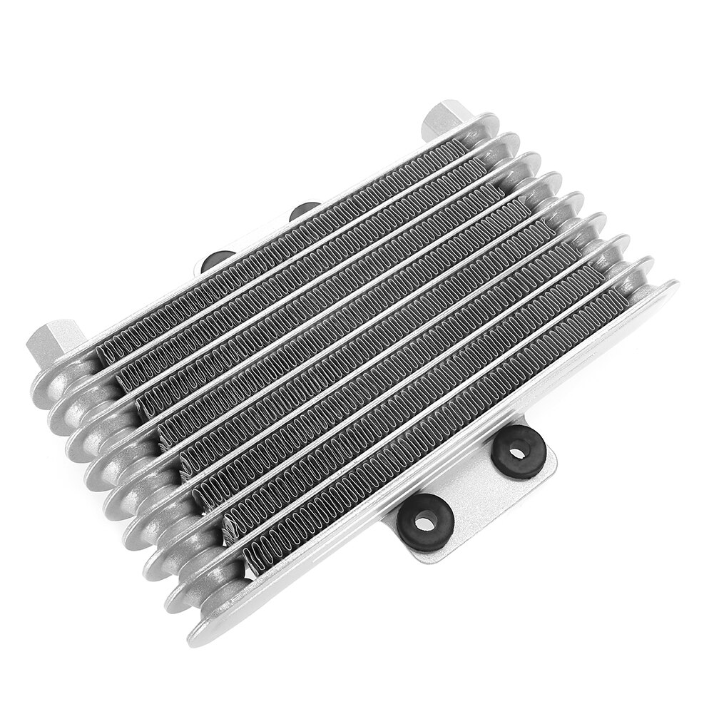 Oliekoeler aluminium 125 ml motor oliekoeler geschikt voor de meeste motorfietsen Dirt Bike Pit Bike motor (zwart