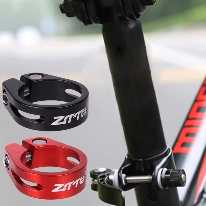 Mtb racefiets zadelpenklem 31.8/34.9mm aluminiumlegering fiets zadelpen buisklem fietsaccessoires
