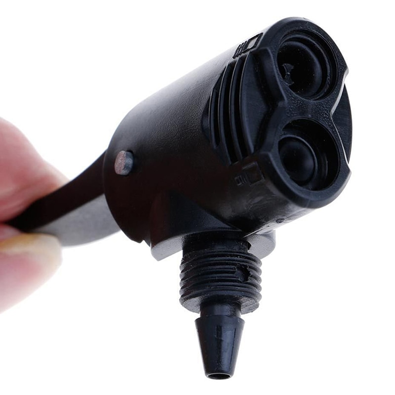 Cycling Accessory Bike Bicycle Cycle Tire Tube Replacement Valve Double Head Pump Adapter Pump Props Component Useful Air A2U1