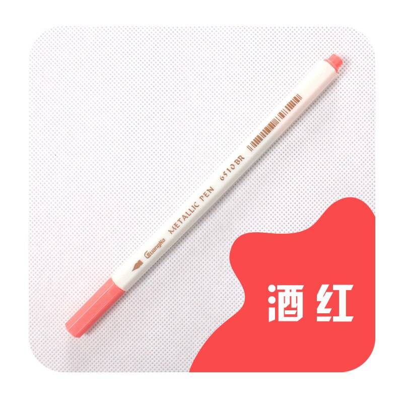 Rotuladores metálicos para dibujo y caligrafía, rotuladores artísticos de Anime para dibujo, suministros escolares y de oficina, 20 colores: 19