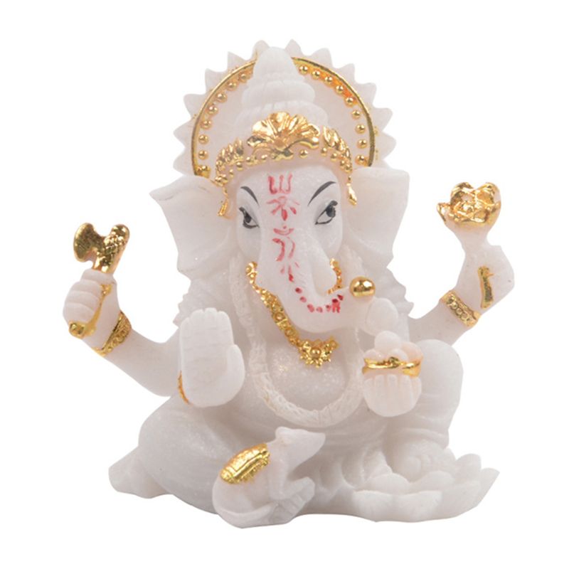 Ganesh Boeddha Godheid Olifant Hindoe Standbeeld Decor Hotel Kantoor Huishouden: A