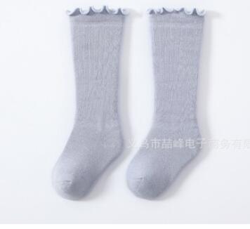 Baby Strümpfe Neugeborenen Baby Mädchen Junge Stulpen Kleinkind Sommer Junge Strumpf Baumwolle Dünne Seide Strümpfe Beine Warme Baby Lange Socken: hell Blau / 0 zu 1Jahr