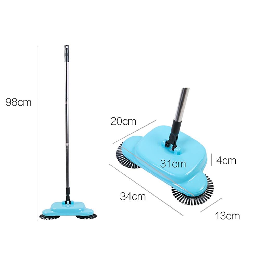 Portable Automatic Hand Push Sweeper Household Magic Broom Dustpan Floor Cleaner without Electricity Cleaning Tools Sweeper