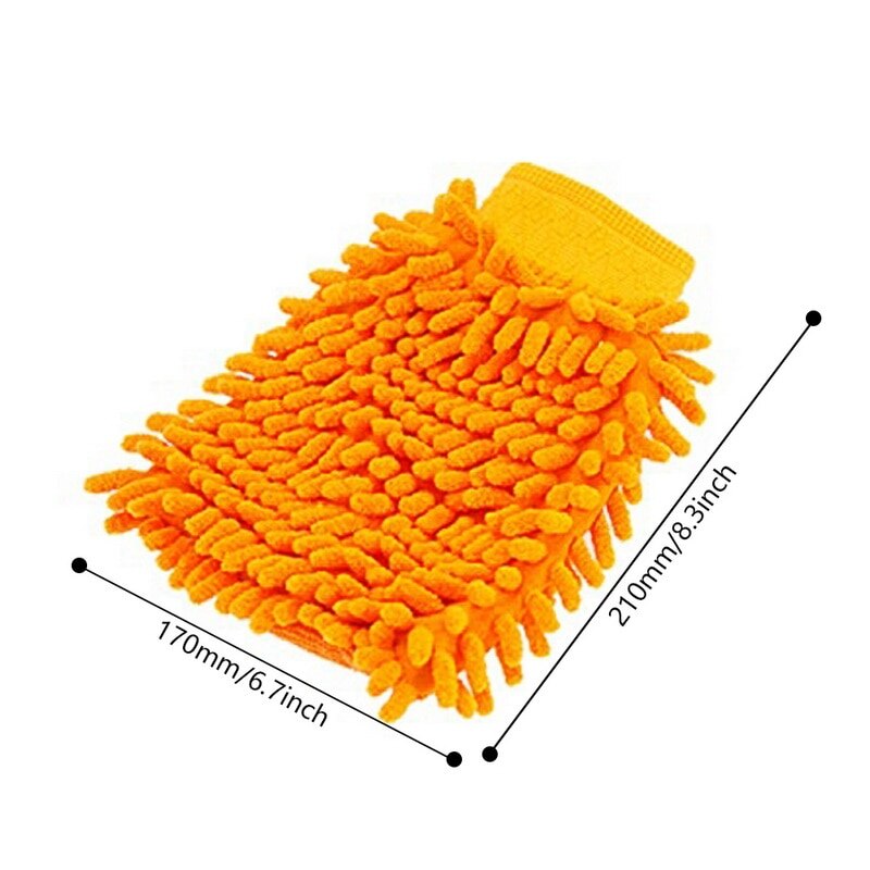 microfibre lave-auto mitaines Chenille lavage gant équipement voiture détaillant chiffons maison Duster outil de lavage moto lavage