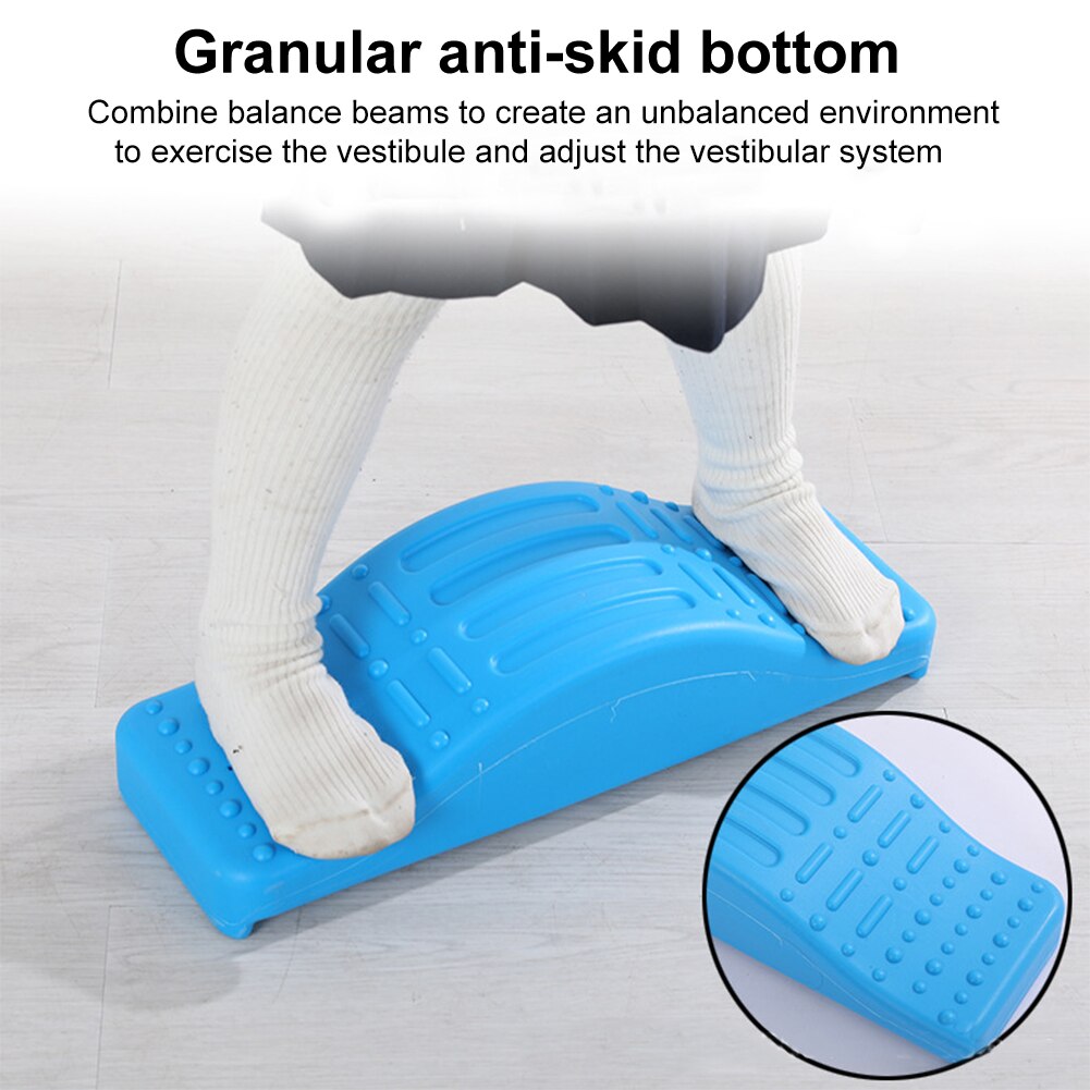 Outside Balance Board Rocking Seesaw Workout Portable Anti Skid Sport Stability Garden Kids Children Indoor Games Backyard