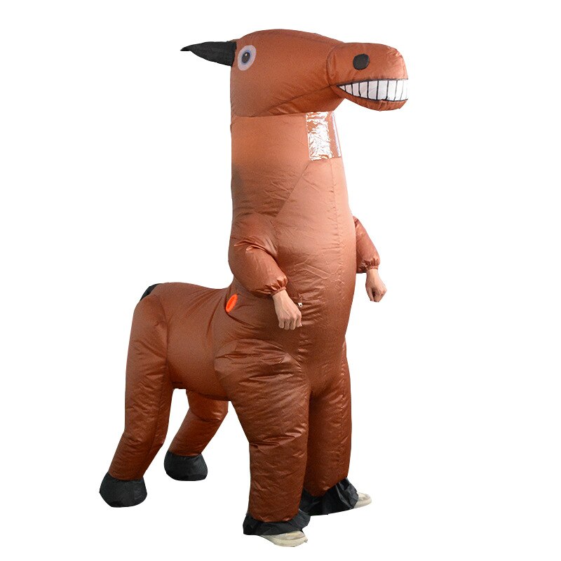 JOYBRO Opblaasbaar Paardenkostuum voor Kinderen, Grappig Cowboy Paard Rij Kostuum, Opblaasbare Dierkostuums voor Jongens en Meisjes, Perfect voor JOYBRO Opblaasbaar Paardenkostuum voor Kinderen, Grappig Cowboy Paard Rij Kostuum, Opblaasbare Dierkostuums voor Jongens en Meisjes, Perfect voor