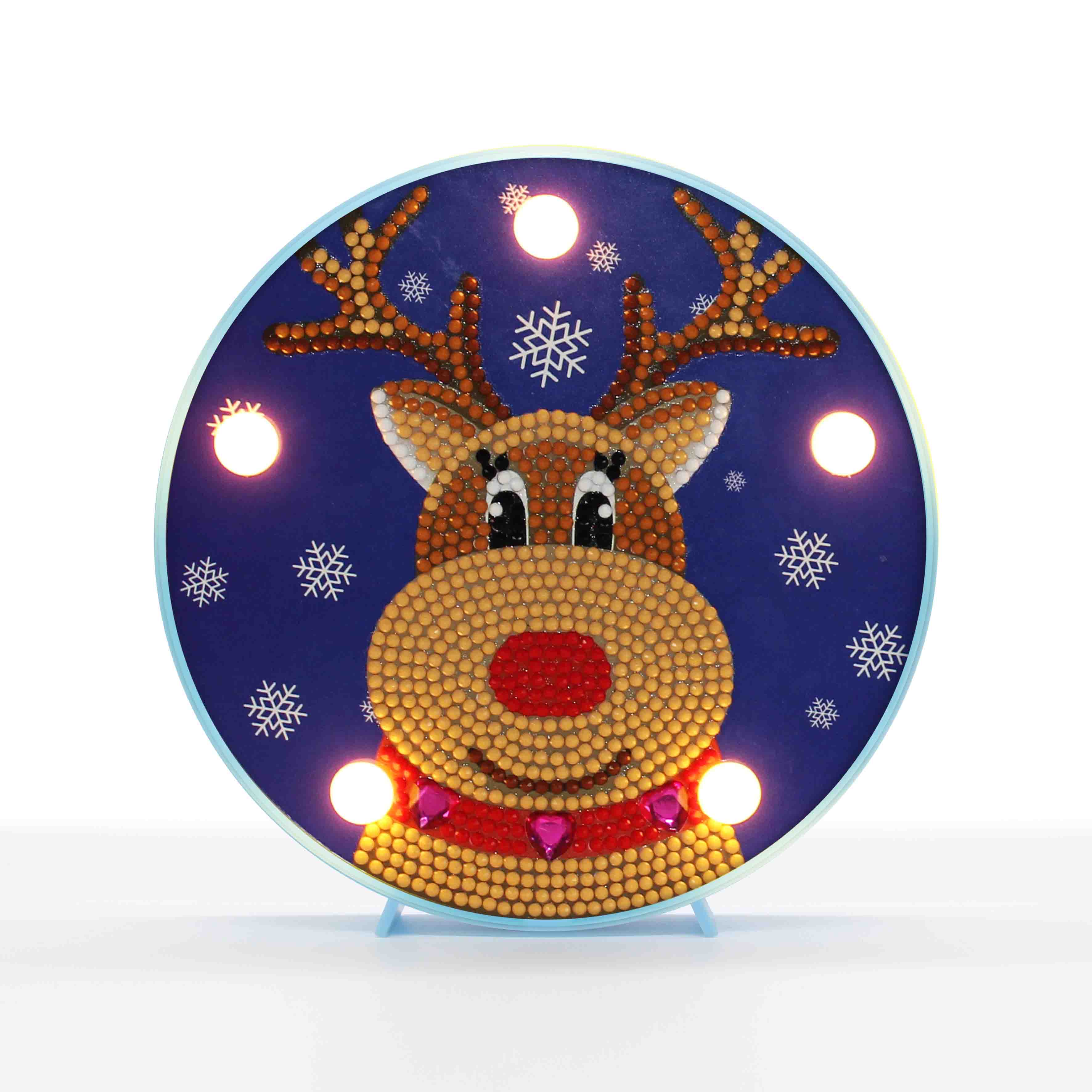 Diamond Painting LED Lamp Light 5D Diamond Embroidery Landscape DIY Diamond Mosaic Christmas Craft: ZXD055