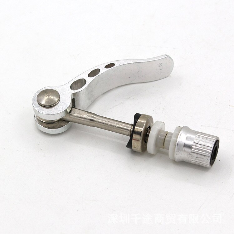 Bicycle Aluminium Alloy Quick Release Bike Seat Post Clamp Seat Post Skewer Bolt Seat Tube Extension Quick Release: SILVER