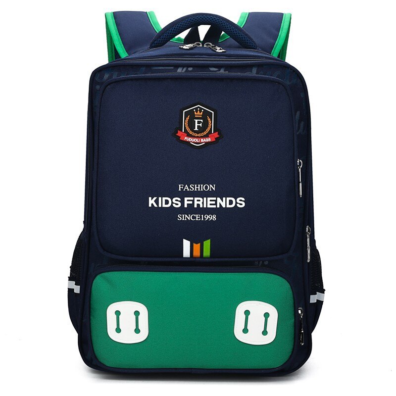 children orthopedic backpack for teen boys girls school bag British style school backpacks Large capacity nylon school bags