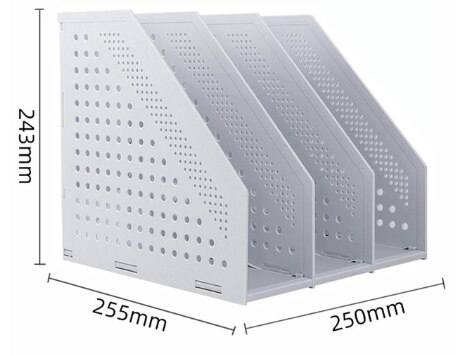 Stretchable File Organizer Box Office Desk File Tray Foldable Magazine Holder Stand: 3 Joint Box1