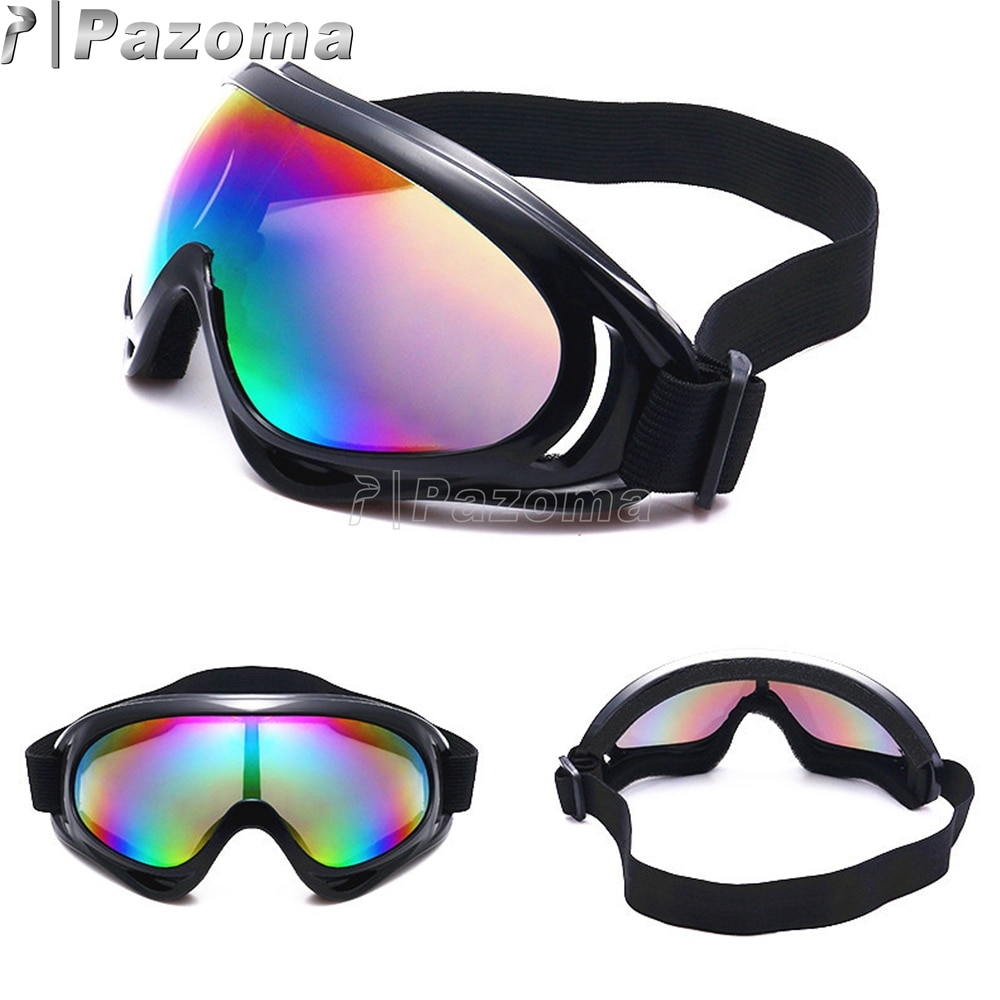 Motorcycle Ski Snowboard Stofdicht Zonnebril Motorbike Outdoor Bril Lens Frame Bril
