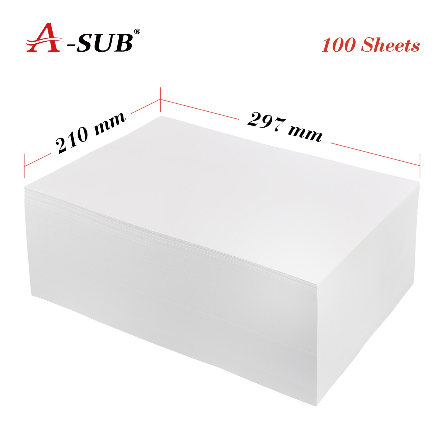 Hojas A4 de papel fotográfico mate impermeable, suministros de impresión para impresión, inyección de tinta, 100 hojas