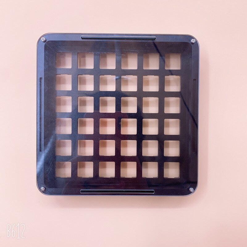 keyfirst aluminium alloy switch storage box Keycap display box Multi color options: black