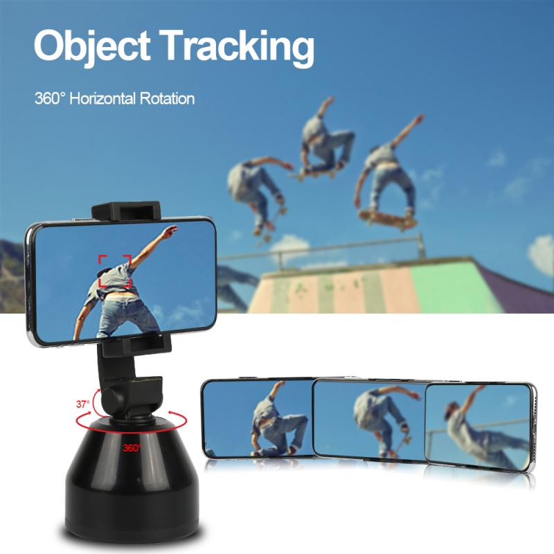 Smart AI Gimbal Personal Robot Cameraman 360° Rotation Face Tracking Object Tracking Mobile Phone Stand/Live Broadcast