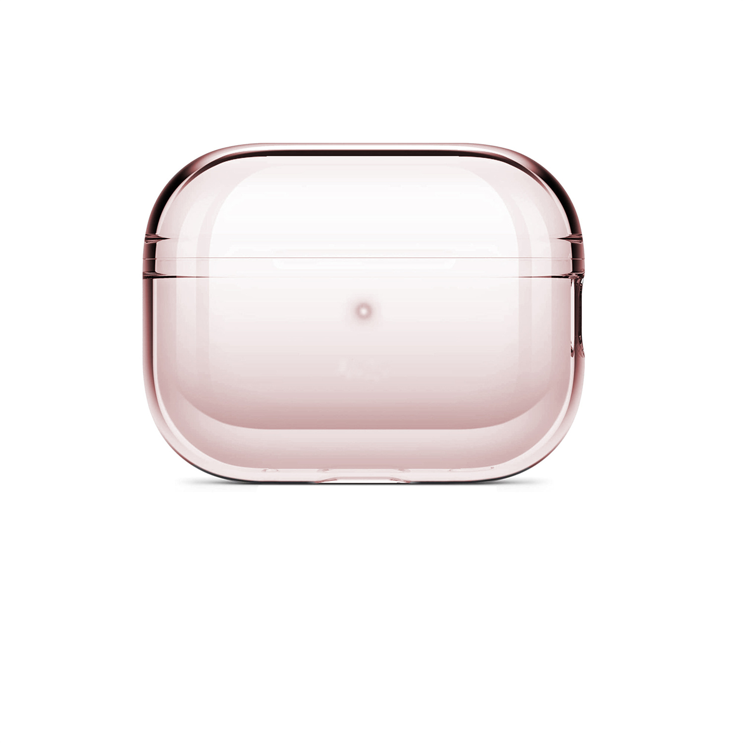 Doorzichtig zacht TPU-oortelefoonhoesje met draagkoord voor Airpods Pro 2 2e generatie 2022, transparant TPU schokbestendig hoesje, accessoires: Donkergrijs