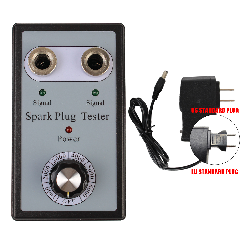 Strumento di test diagnostico del filo rilevatore di bobine per autoveicoli tester per candele per auto tester per candele tester per sistema di accensione a doppio foro: Default Title