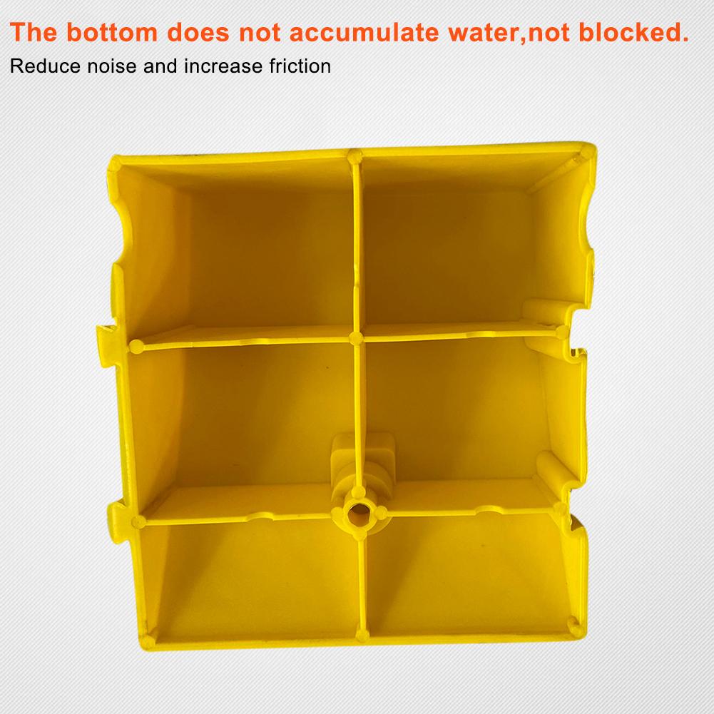 Portable Lightweight Curb Ramps Heavy Duty Plastic Threshold Ramp Kit For Car Trailer Truck Bike Motorcycle Benefit