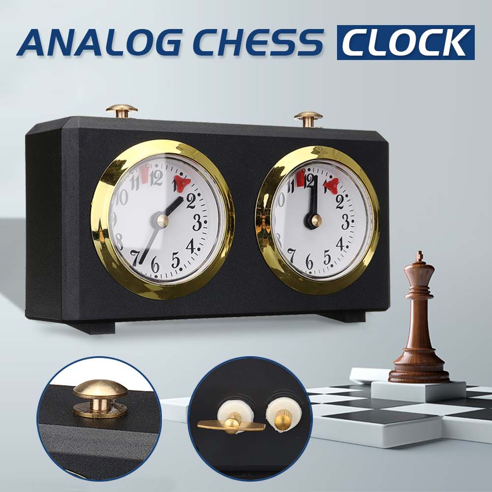 Retro Chess Clocks Portable Digital Chess Board Competition Count Up Down Chess Games Electronic Alarm Stop Timer
