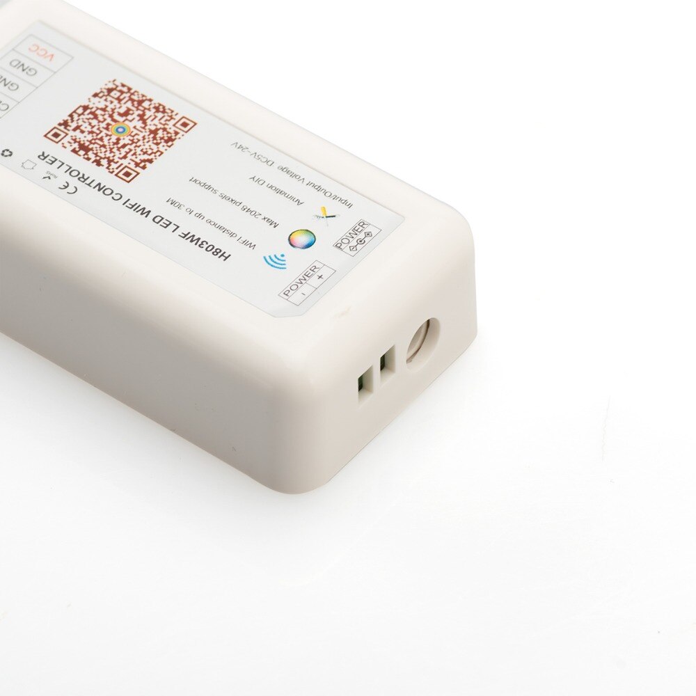 H803 WIFI LED WIFI Controller Full DIY Drive Max 2048 Pixels Support Dozens of Chips Support ArtNet Remote Control DC5-24V