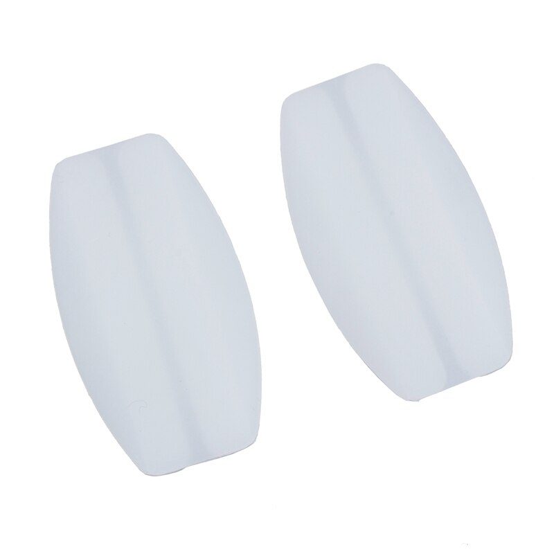 2 x kuddar / kuddar står för bh-rem - transparent silikon halkskydd bekvämt