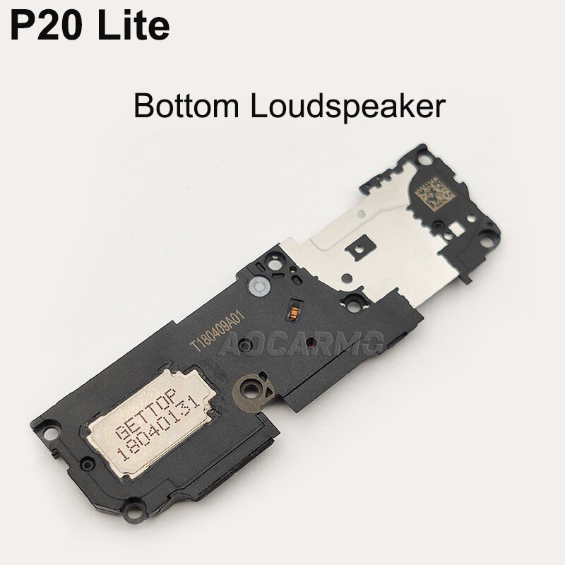 Aocarmo For Huawei P20 Lite P20lite Top Earpiece Ear Speaker Bottom Loudspeaker Buzzer Ringer Replacement Part