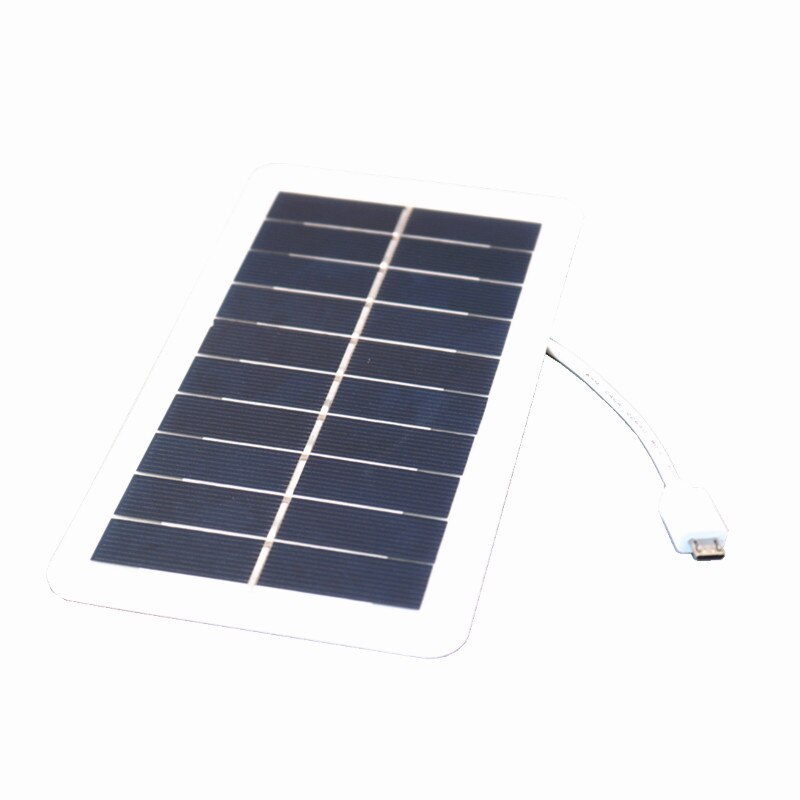 5V 2W 400mA Solar Panel charger USB/Micro USB output DIY Outdoor/home Solar system