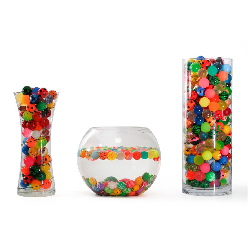 100 stuks kinder-ic springkussens, drijvende stuiterballen van rubber voor kinderen, zomerwaterzwembaden, speelgoed
