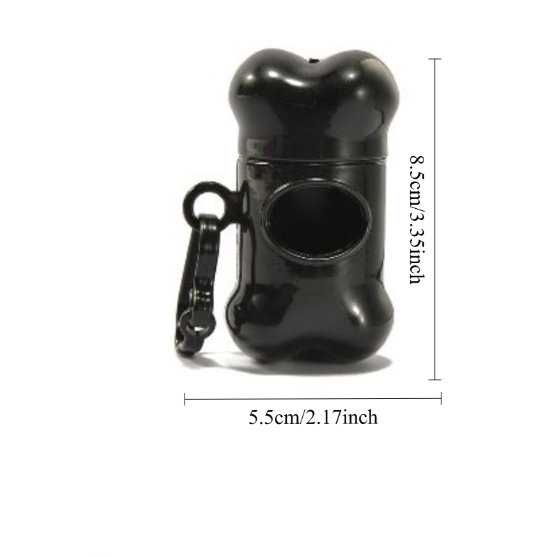 Coffee Cup Pet Garbage Bag Dispenser, Portable Outdoor Dog Walking Toilet Picking Garbage Bag Storage: Pink