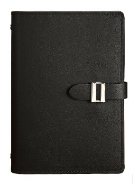 Leather PU Smart Reusable Erasable Notebook Smart Wirebound Notebook Cloud Erase Notepad Note Pad Lined With Pen App Connection: Brown
