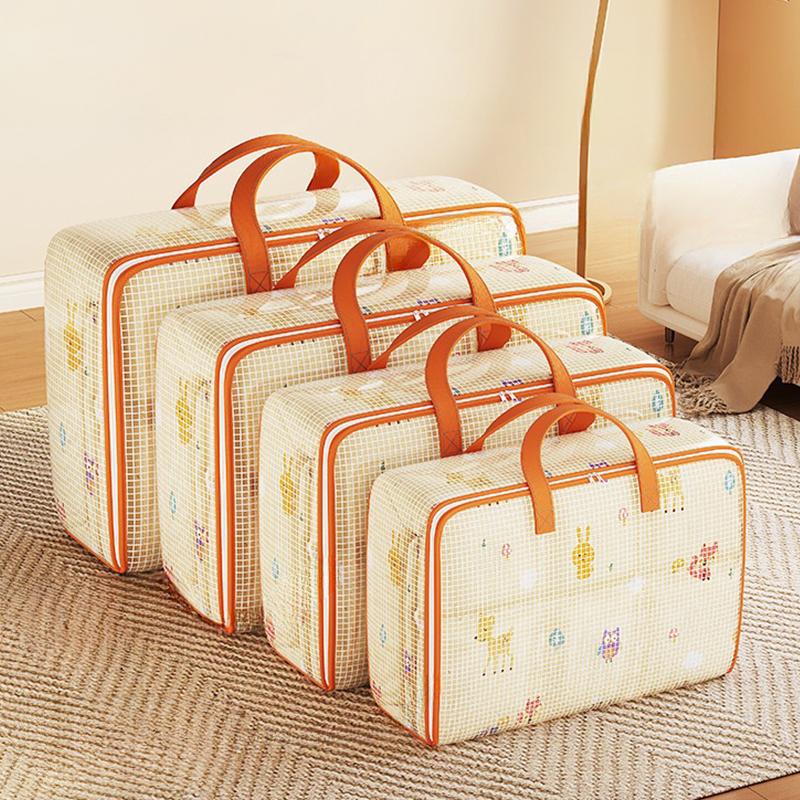 Wodoodporne Organizerzy Organizer na Ubrania Kosz na Brudną Bieliznę Torba robić Przechowywania Powrót robić Szkoły Składany Pojemnik na Kołdrę Torba: Czerwony