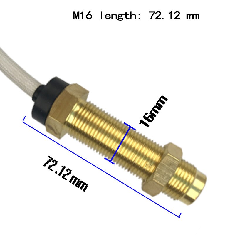 Tachymètre électrique pour moteur de bateau hors-bord, 85mm, tachymètre 7K tr/min, avec compteur d&#39;heure, rétro-éclairage rouge: M16
