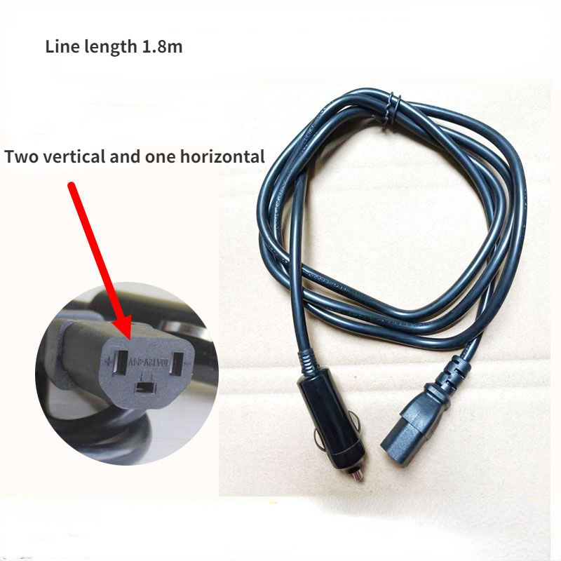 Cordon d'alimentation pour cuiseur à riz de voiture rmier, câble physiquement plus léger, accessoires universels, 12V, 24V, 1PC: Gris foncé